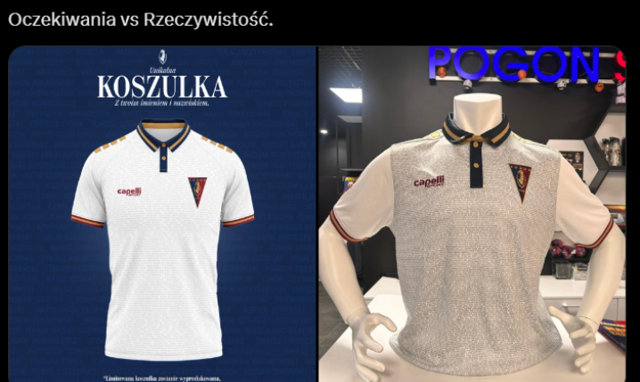 LIMITOWANA KOSZULKA Pogoni Szczecin: OCZEKIWANIA vs. RZECZYWISTOŚĆ...